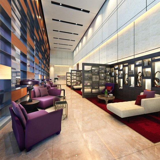 Wallich Residence Leve 1 Arrival Lobby