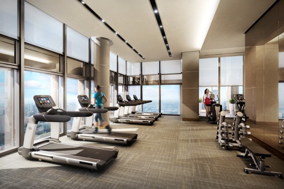 Wallich Residence Level 39 Gym