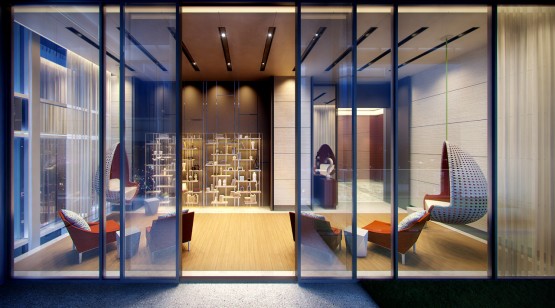 Wallich Residence Level 52 Library