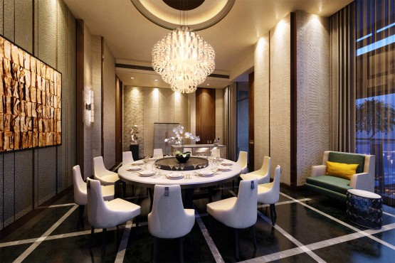 Wallich Residence Level 52 Wallich Room Gourmet Dining